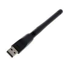 Ralink – Mini adaptateur Wifi USB 5370, antenne 2Dbi LAN, carte réseau 802.11b/n/g, récepteur d'antenne pour ordinateur portable et de bureau