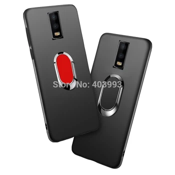 

For Blackview P10000 Pro Soft Case Cover Finger Ring Magnet Matte Protector Coque On for Blackview P10000 Pro Case