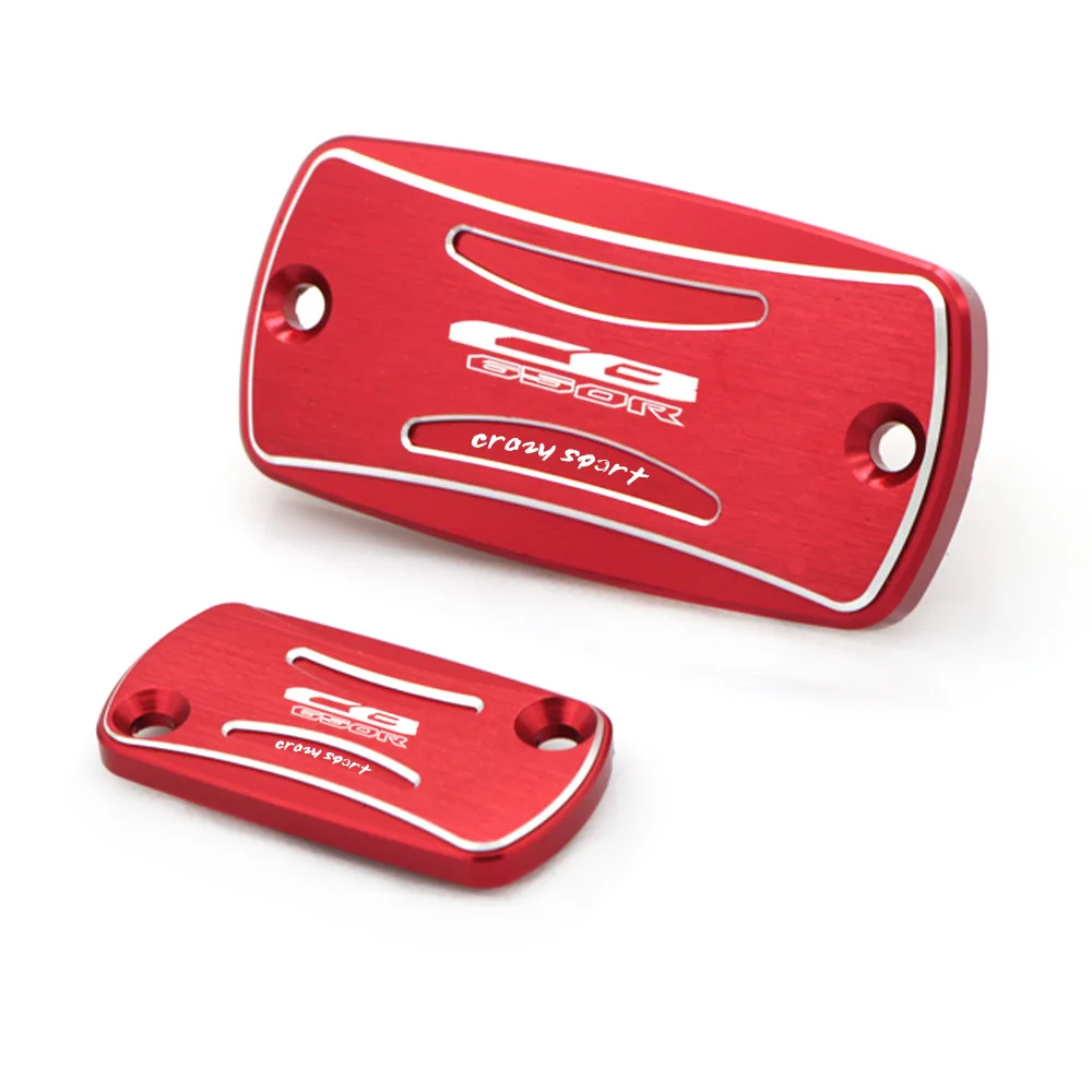 

For HONDA CB650R 2021 2020 Front Rear Brake Cylinder Fluid Reservoir Cover Cap Motorcycle Accessories
