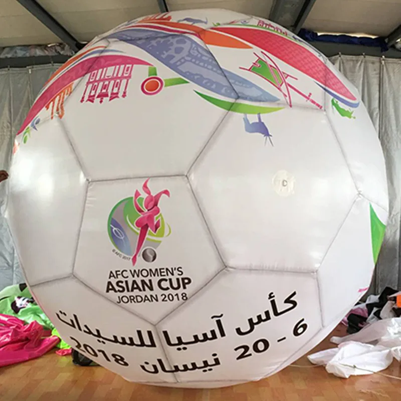 Спортивные события рекламные гигантские надувные футбольные шары, надувные футбольные модели для продвижения