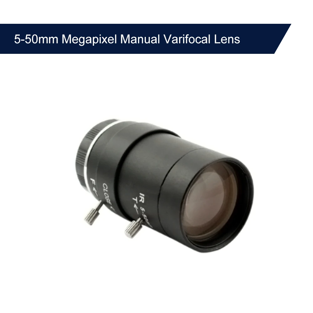 

5-50mm Megapixel Manual Varifocal Lens Manual zoom CMOS/ CCD 1/3" CCTV Lens IR CS Mount for CCTV Security Camera