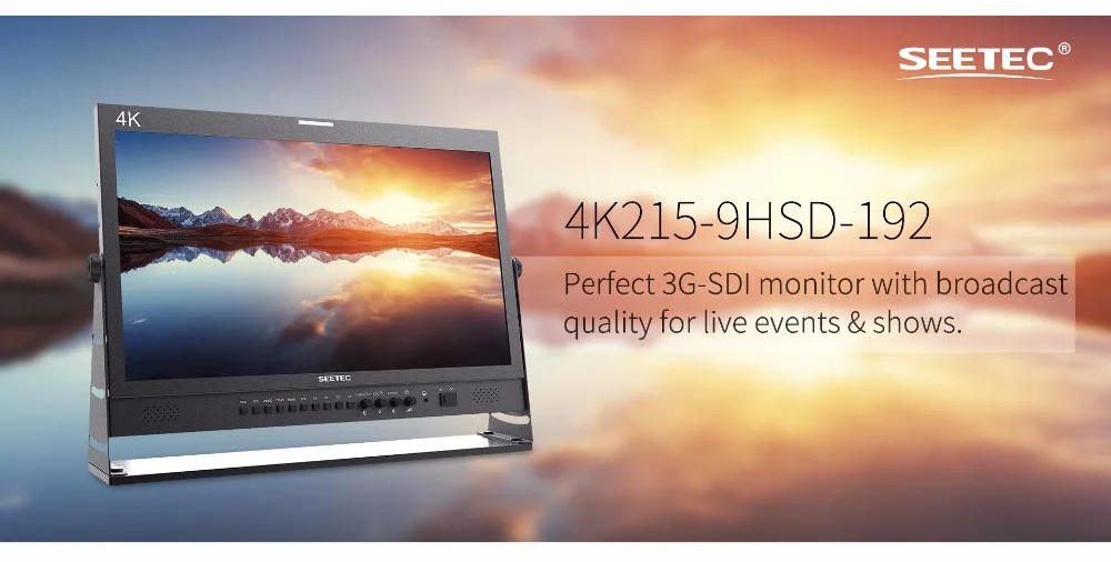 4K215-9HSD-192 21.5 Inch IPS 1920x1080 3G-SDI 4K HDMI-compatible Pro Broadcast M