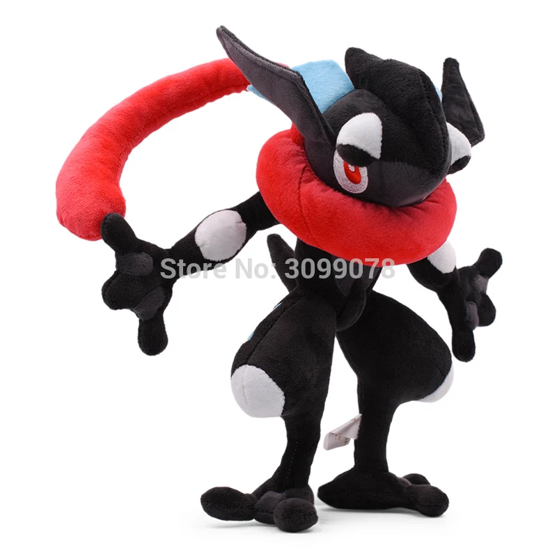 Takara Tomy Покемон плюшевые прибыли 25 см черный Greninja блестящая кукла животных милые игрушки Рождество подарки для детей