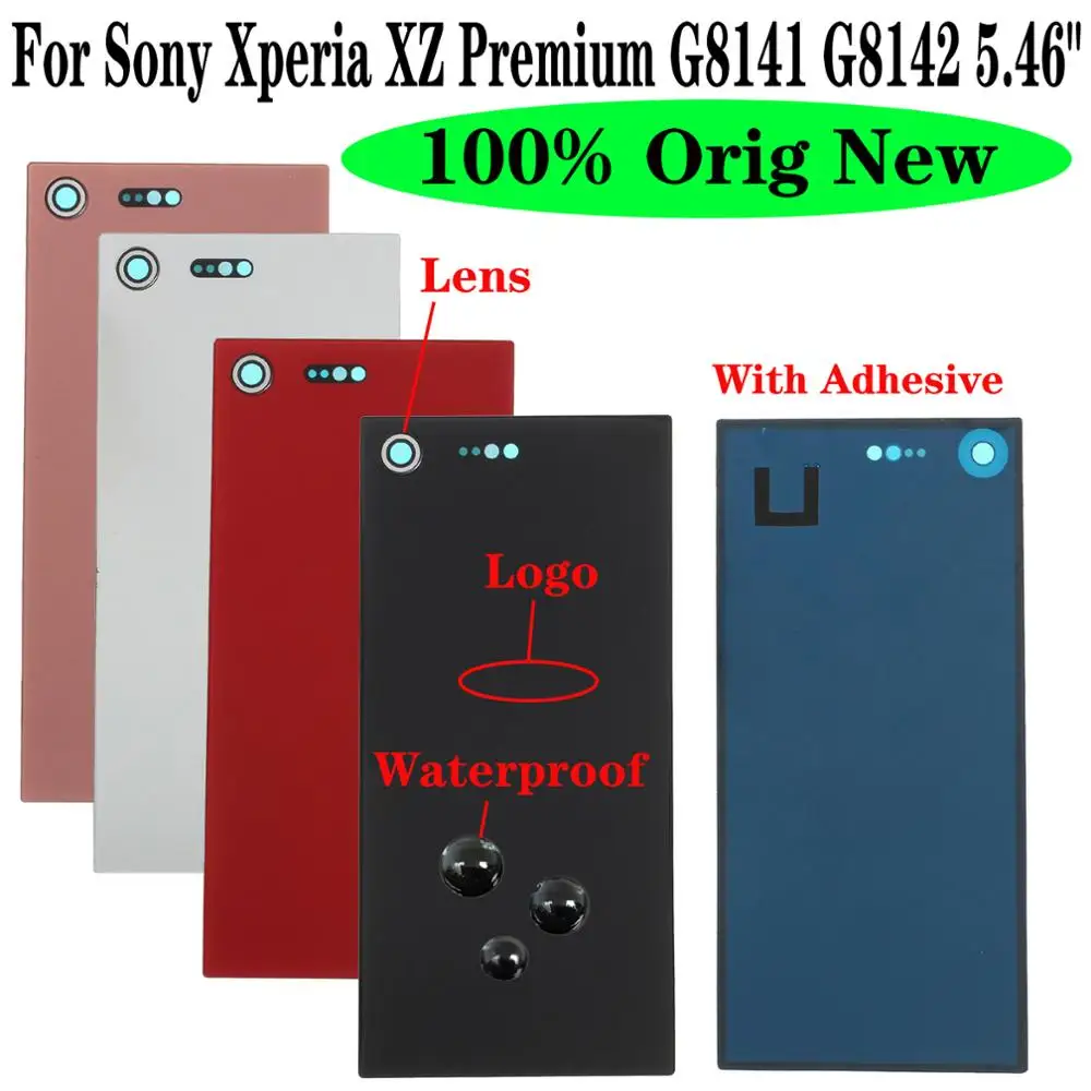 Shyueda Оригинальная Новинка 5,4" для sony Xperia XZ Premium G8141 G8142 стекло задняя дверь корпус батарейный отсек+ клей