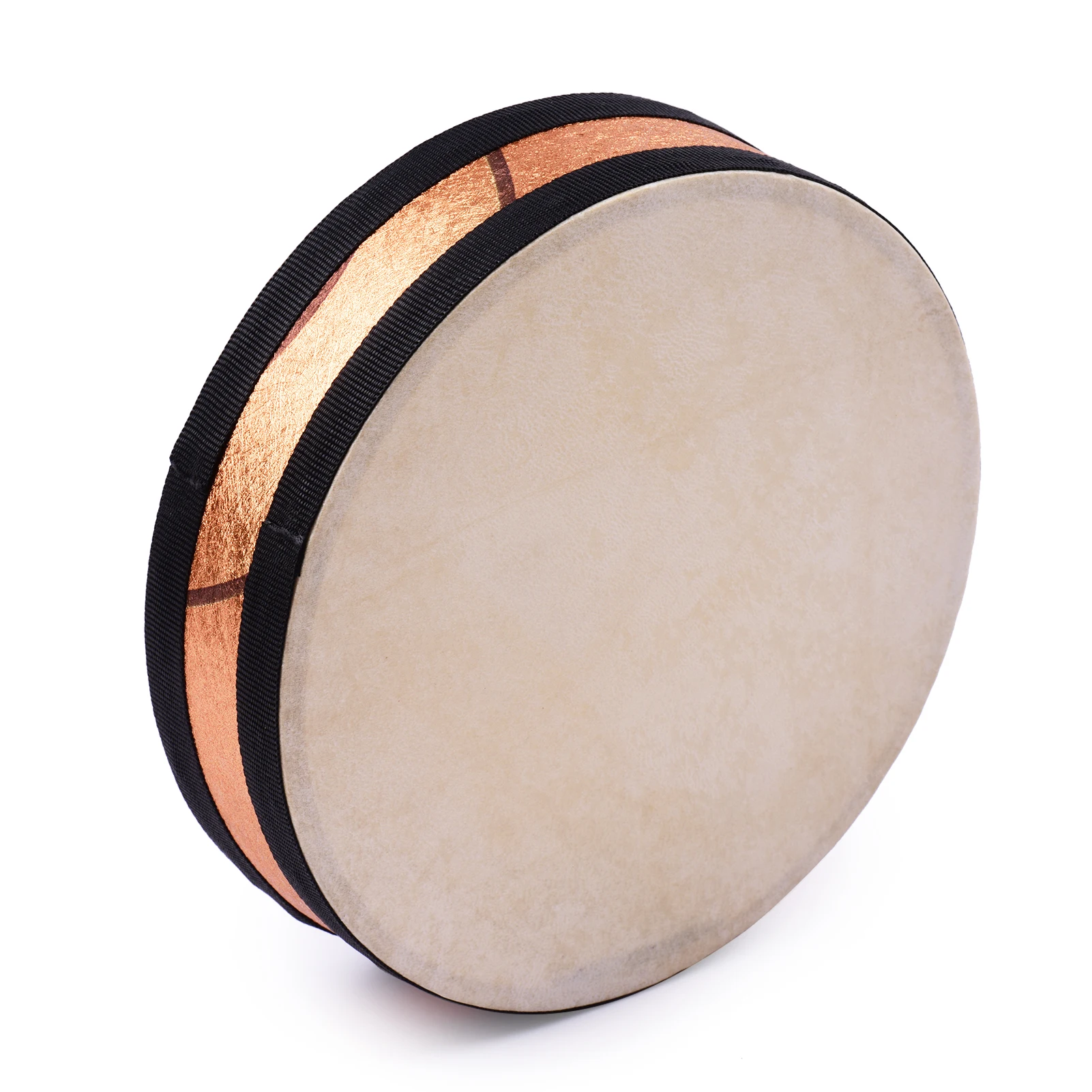 8/10 Inch Ocean Drum Wooden Handheld Sea Wave Drum Percussion Instrument Gentle Sea Sound Musical Toy Gift Kids musical percussion instruments wooden hand drum