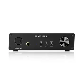 

SMSL SP200 Balanced Headphone Amplifier THX AAA 888 Technology XLR HiFi Music Stereo Home Audio Amplifier AC Power Supply in put