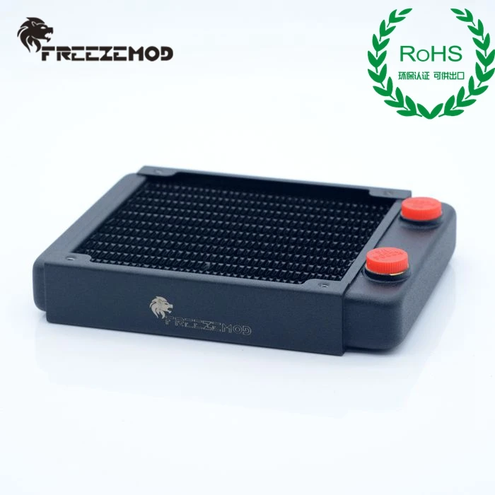 FREEZEMOD компьютер ПК водяной охладитель 120 мм медный 12 см вентилятор G1/4