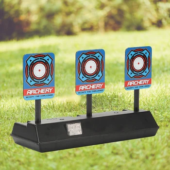 

Funny Electronic Intelligent Lighting Sound Scoring Targets Toys Smart Auto Reset Calculate Scores Target ABS Board