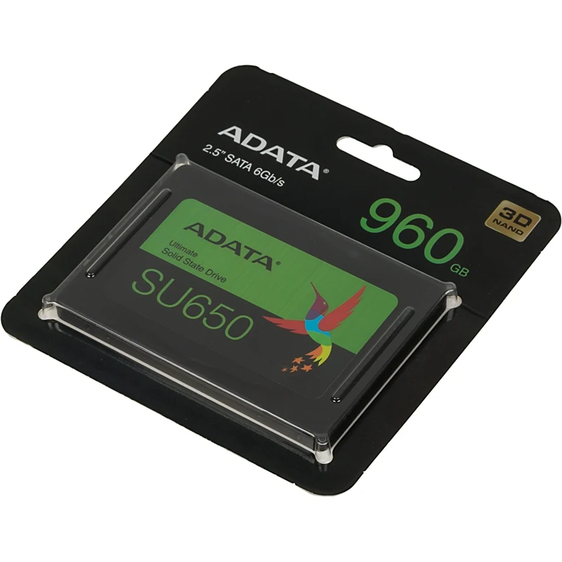Накопитель SSD A-Data SATA III 960Gb ASU650SS-960GT-R Ultimate SU650 2.5"
