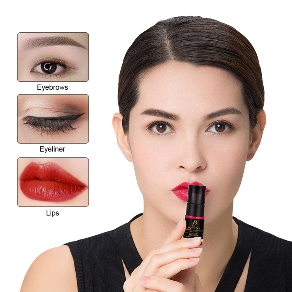 Biomaser Professional Permanent Makeup Pigment Tattoo Ink Microblading Pigment LastingLong Eyebrow/eyeliner/lip pigmento