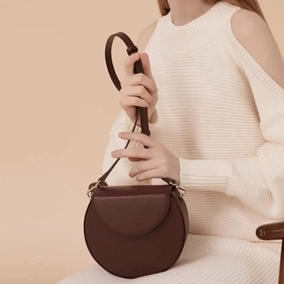 Простые неправильной формы маленькая круглая сумка женская сумка через плечо брендовая дизайнерская Повседневная сумка через плечо для женщин корейский стиль кошелек