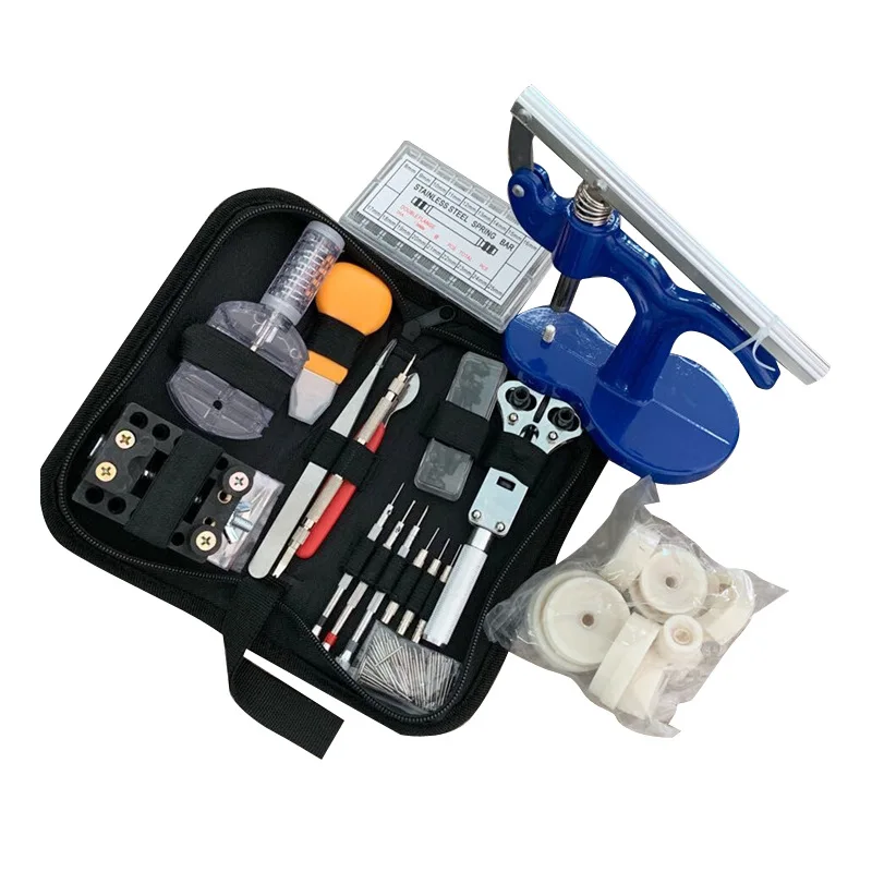 

Watch Repair Tool Watch Maintenance Tool Kit Package 517 PCs Clock Tool Disassembly Changing Clock Tool