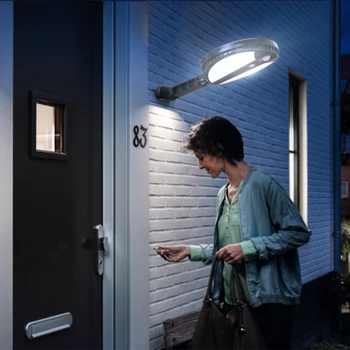

Led Solar Street Light for Garden Home Fence ,Solar Garden Light PIR modern Sensor Detection Solar Wall Lamps IP65 waterproof