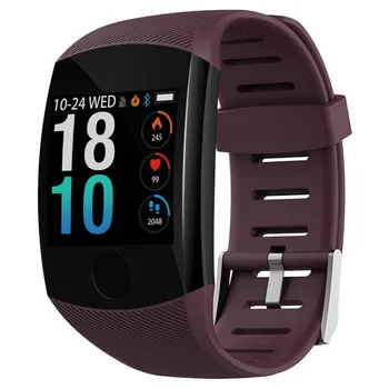 

Smart Watch Waterproof Fitness Bracelet Big Touch Screen Message remind Heart RateTime Activity Tracker Wristband