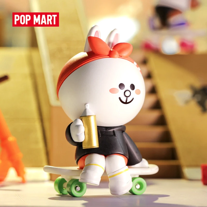 Pop Mart Line Friends Street Series Toys Action Figure Blind Box Birthday Gift Kid Toy Free Shipping Action Figures Aliexpress
