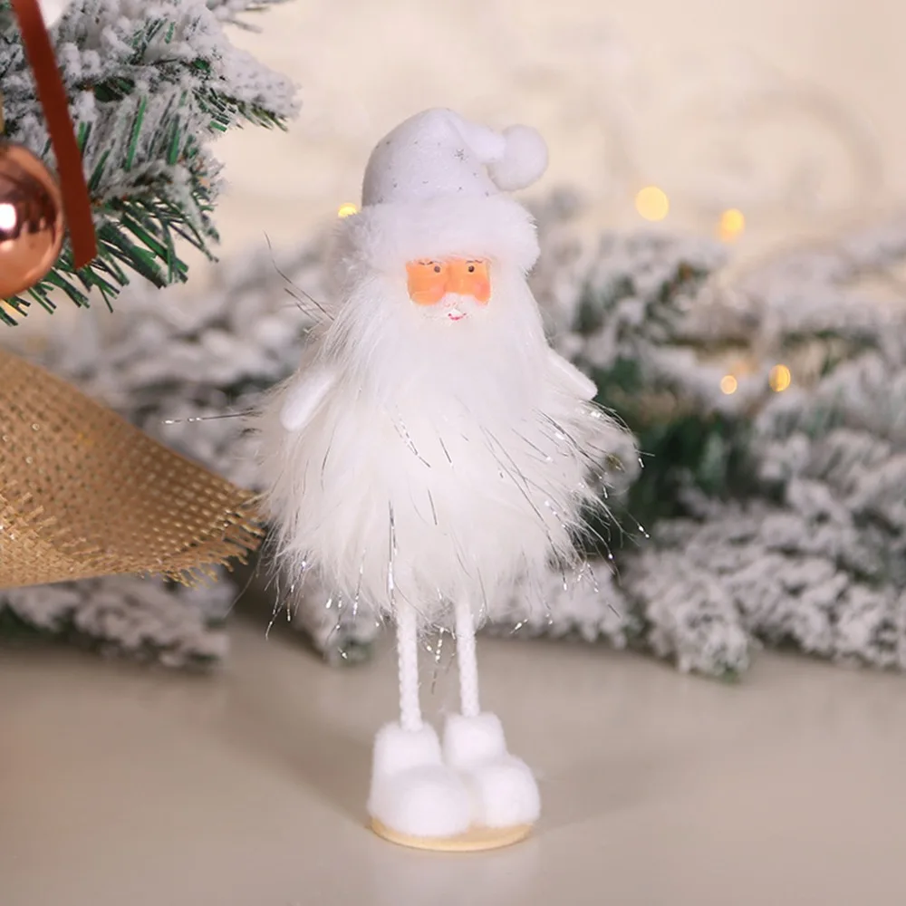 Рождественские украшения ангел плюшевая кукла игрушка сделай сам рождественская елка украшения подарок на год подвесные подвески Deco Noel Bois прямая поставка