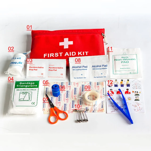 Mini Emergency Kit for Women, Personal Care Kit, Emergency Kit for Teens,  First Aid Kit 