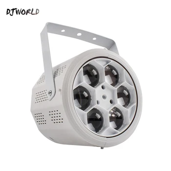 

Djworld Bee Eye 6x15W RGBW Laser PAR Attract overhead light DMX512 Sound Control Green Laser Birthday Party Dj Disco Decoration