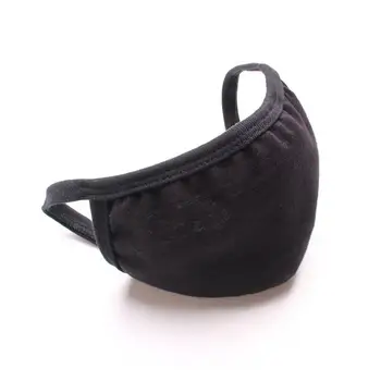 

Anti-dust Black Mouth Mask Unisex Cotton Face Mask Anime Mask For Cycling Camp A50