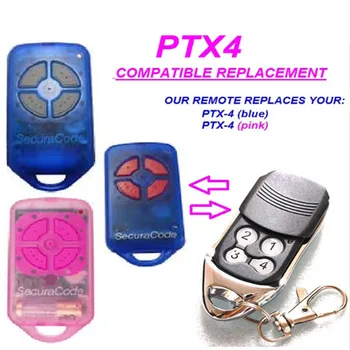 

100PCS For PTX4 rolling code transmitter garage door remote control gate opener 433.92mhz