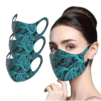 

3PC Thin mask for women breathable washable mask for face mask covers dustproof cyling masks