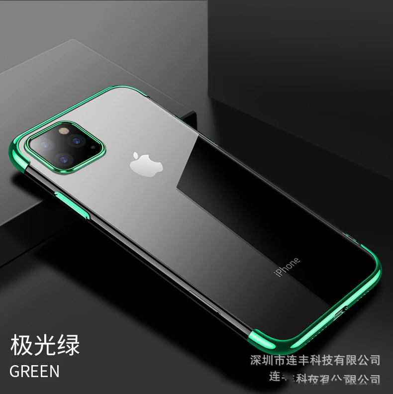 Роскошный противоударный силиконовый чехол для телефона для iPhone 7 8 6 6S Plus 7 Plus 8 Plus XS Max XR 11 чехол Прозрачная защитная задняя крышка