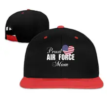 Proud Airce Mom Регулируемые Детские Хип-хоп бейсболки Snapback солнцезащитные шляпы для мальчиков и девочек красного цвета