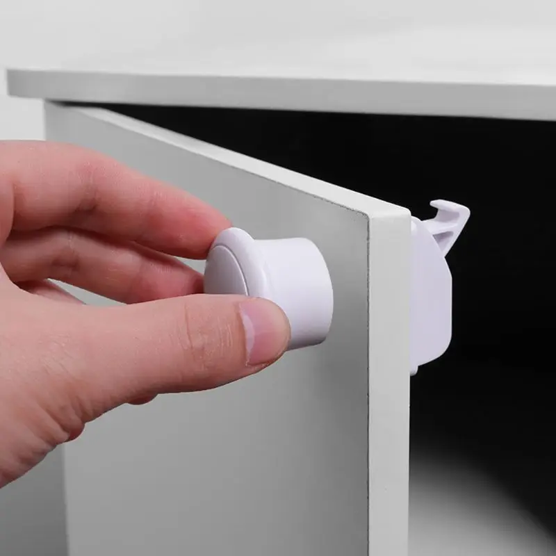 

Invisible Magnetic Cabinet Locks Baby Child Cupboard Drawer Safety Restrictor