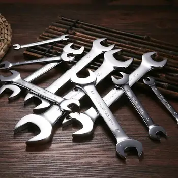 

Open-ended Tool Double Ratchet Spanners Car Chrome Vanadium Steel Universal Anti-corrosion Tools Set for Car Fixing