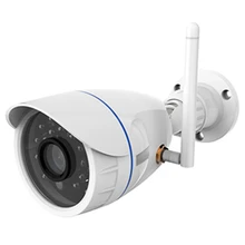 Webcam HD 720P pour l'extérieur, étanche, avec Vision nocturne, détection de mouvement et fonction de visualisation à distance, prise ue 