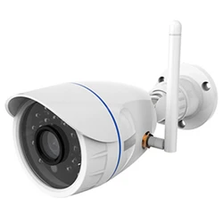 Webcam HD 720P pour l'extérieur, étanche, avec Vision nocturne, détection de mouvement et fonction de visualisation à distance, prise ue 