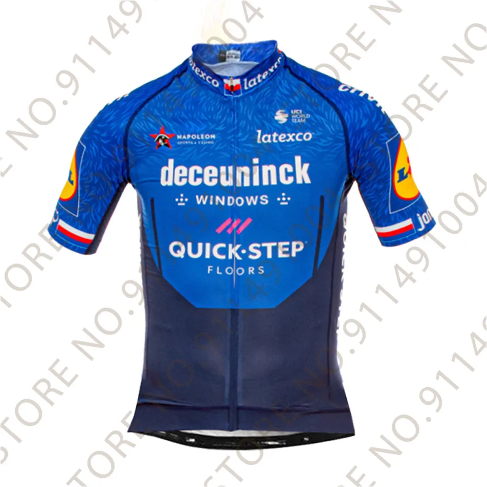 2021 Новый Quick Step Велоспорт Джерси Чешская Мужская велосипедная одежда шоссейная