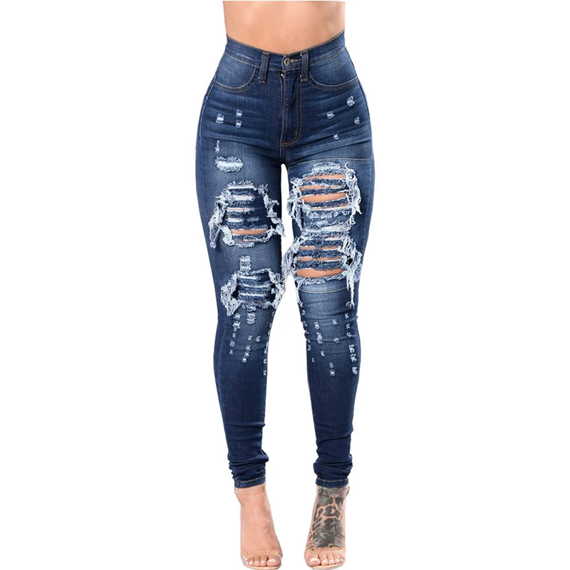 pencil bottom jeans