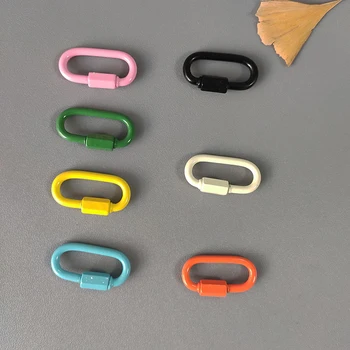 

Fashion DIY Necklace Handmade Color Spiral Buckle A Variety Of Color Options Can Be Arbitrarily Matched With Jewelry Creative