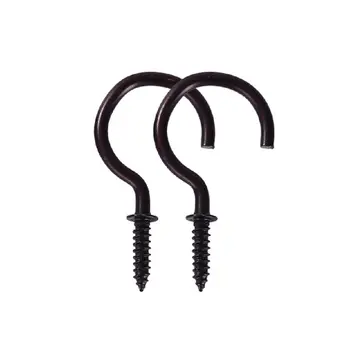 

18PCS Iron Metal Hanging Hooks Easy Installation Hanger for Kitchen Bathroom Kit G6DB