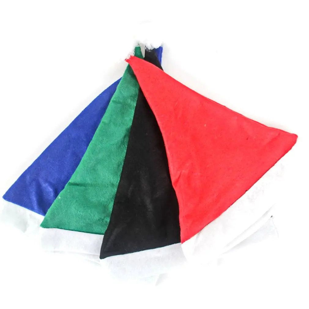 Рождественские шляпы, обычные нетканые шляпы для взрослых, детские рождественские украшения, вечерние, модные