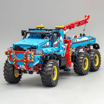 

US IN STOCK 20056 1862Pcs Ideas Technic Series 6x6 All Terrain Tow Truck Building Blocks Bricks Kids Toys Christmas gift 42070