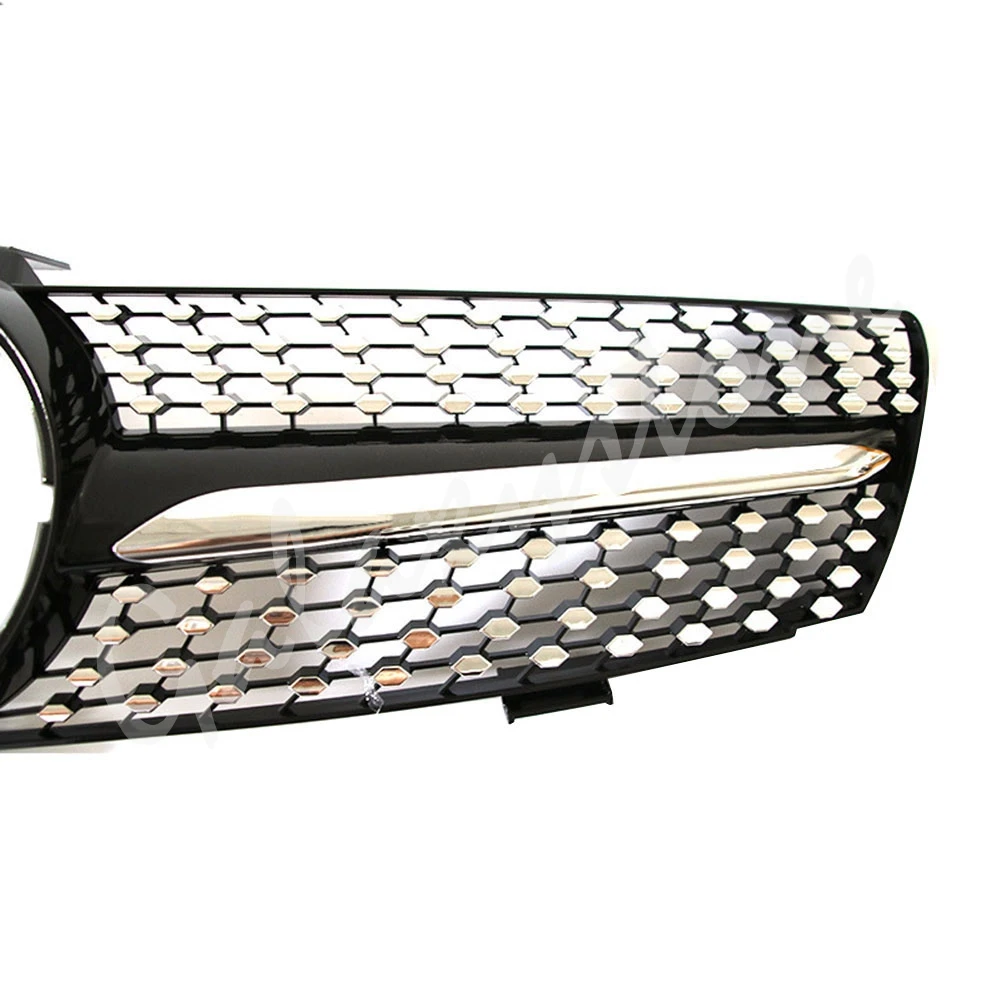 Передняя решетка бампера верхняя решетка для Mercedes Benz W219 2005 2006 2007 CLS CLS350 CLS500 CLS550 2005 2006 2007 Diamond Стиль