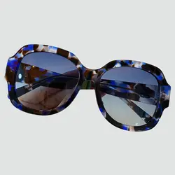 Квадратная большая рама солнцезащитные очки женские 2019 Роскошные брендовые зеркальные негабаритные солнцезащитные очки Оттенки UV400