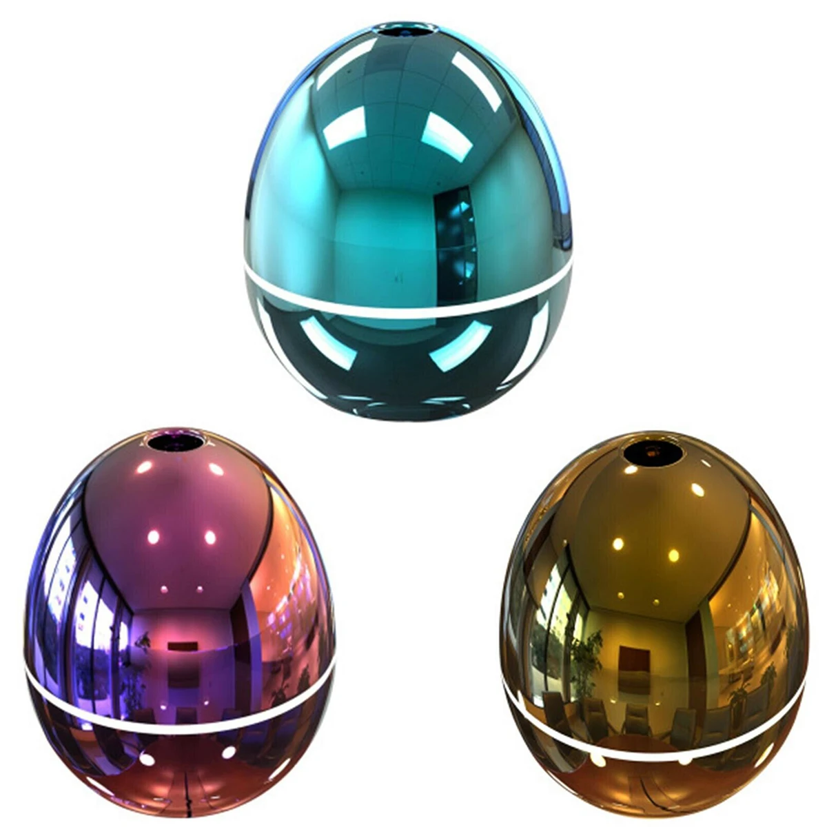 

New Egg Shaped Mini USB Air Humidifier Air Diffuser Mist Maker For Bedroom Home Office Egg Type Mini USB Humidifier Atomizer