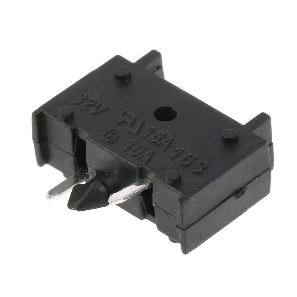 Auto Automaotive Boat 32V 30A Mini Blade Fuse Holder For PCB Board Black