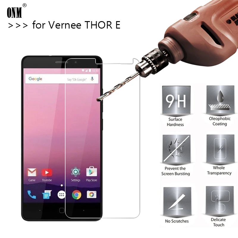 2.5D 0 26 мм 9H Премиум Закаленное стекло для Vernee THOR E 5 дюйма защита экрана закаленная