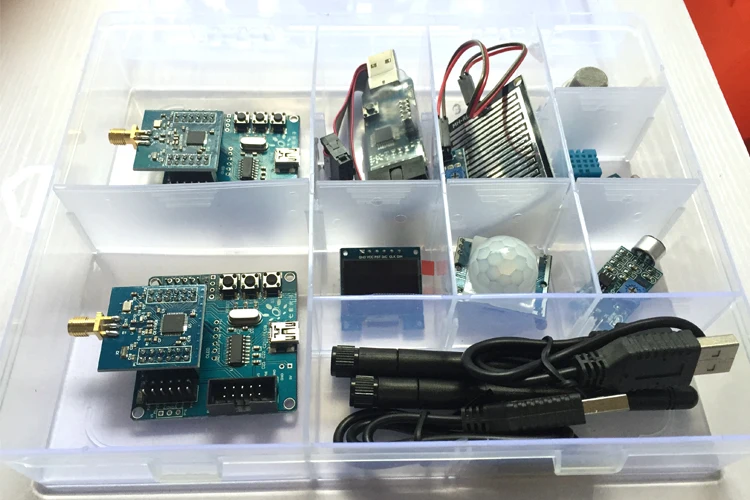 Платформа разработки ZigBee Одиночная макетная плата CC2530 основная доска+ нижняя доска
