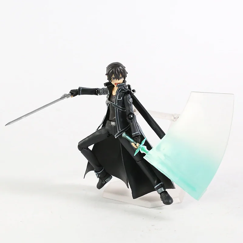 Sword Art Online Kirito Kazuto Figma 174 Asuna Figma 178 PVC