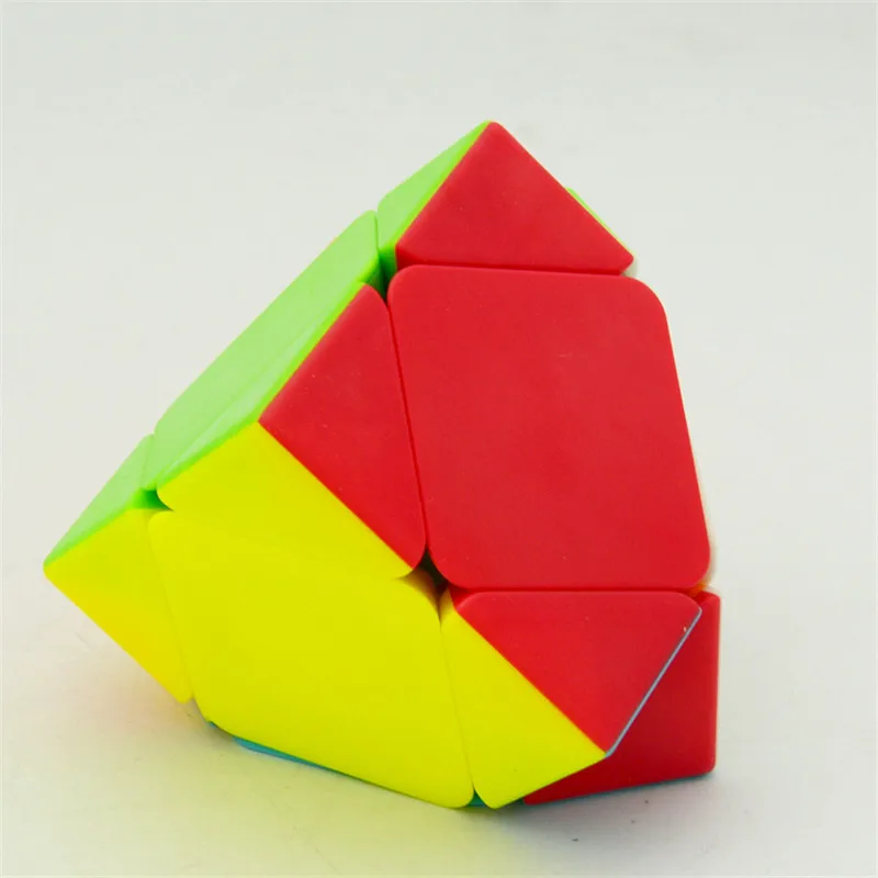 Qiyi QiCheng волшебный куб красный скоростной куб без наклеек волшебный куб пазл игрушки косой сверление четырехосевой шестигранник Гладкий третий-ord