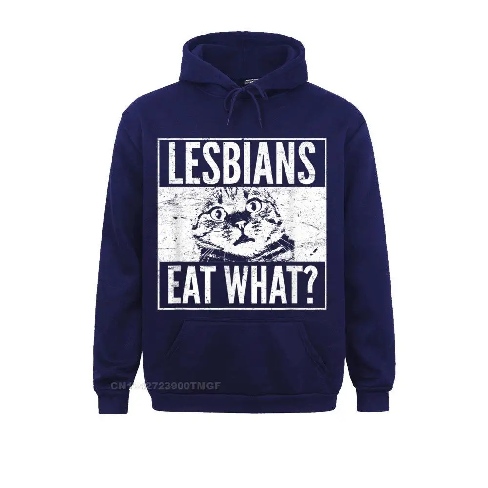 Wholesale Funny Lesbians Eat What Cat Kitten LGBT Humor T-Shirt__18672 Long Sleeve Sweatshirts Summer  Hoodies for Women Clothes Casual Funny Lesbians Eat What Cat Kitten LGBT Humor T-Shirt__18672navy