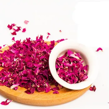

100% natural dried rose flower petals Ejiao pastry Edible health rose flower petals 50gram