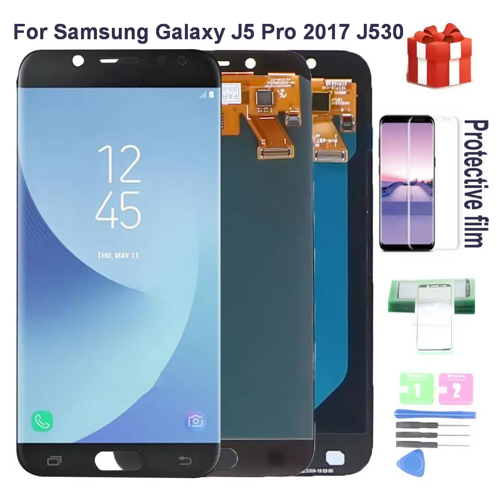 Original 5 2 Amoled Lcd For Samsung Galaxy J5 Pro 17 J530 J530f J530f Ds Sm J530f Lcd Display Touch Screen Digitizer Assembly Aliexpress Cellphones Telecommunications