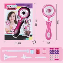 Tresses électriques pour filles, accessoires de bricolage, tissage magique, Machine pour enfants, fait à la main, jeu de simulation, Kit de beauté, jouets