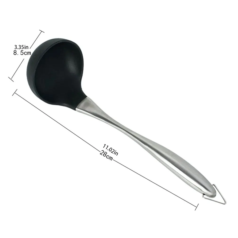 Cooking Tools Stainless Steel Handle Kitchenware Kitchen Utensil Soup Spoon Colander Spoons Kitchen Accessories